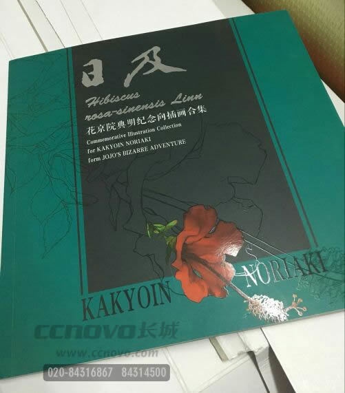 画册设计局部uv效果图