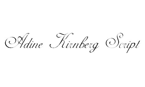 AdineKirnberg-Script字体下载